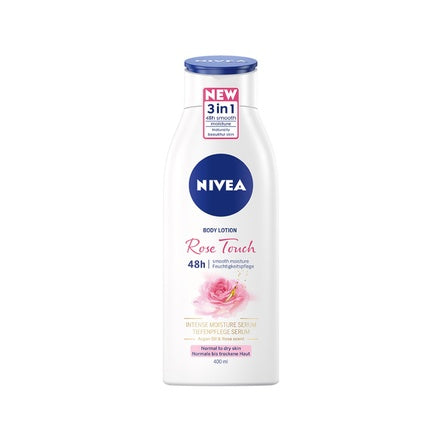 Nivea Rose Touch Body Lotion Moisturizing Balm With Argan Oil For Normal And Dry Skin 400ml