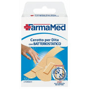 FARMAMED Bacteriostatic Finger Plasters 05327 - 12 Pieces