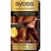 Syoss Oleo Intense Permanent Hair Color With Oils 7-77 Red Copper