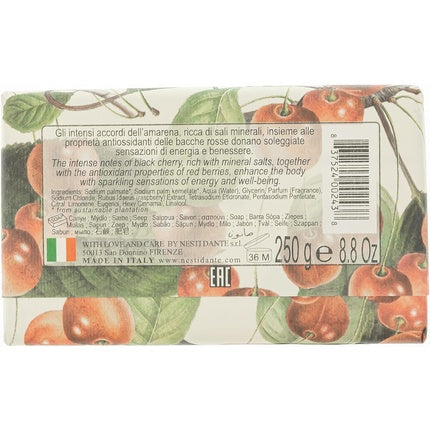 Nesti Dante Il Frutteto Black Cherry & Red Berries Soap 250g