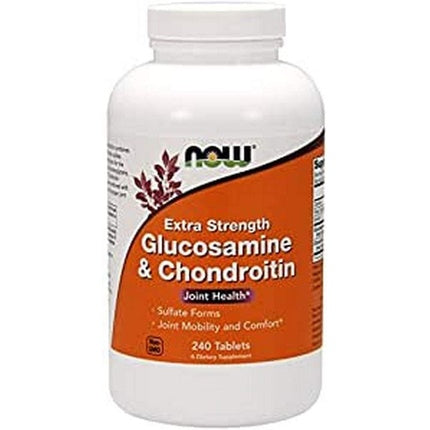 Now Foods Glucosamine and Chondroitin 750/600mg 240 Tablets