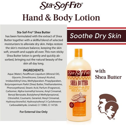 Sta Sof Fro Shea Butter Hand and Body Lotion 6ml