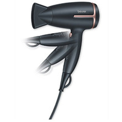 Beurer Hc 25 Travel Hair Dryer 1600 W Black 3 Years Warranty