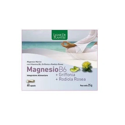 Natura Service Srl Magnesium B6 Griffonia Rhodiola 60 Capsules