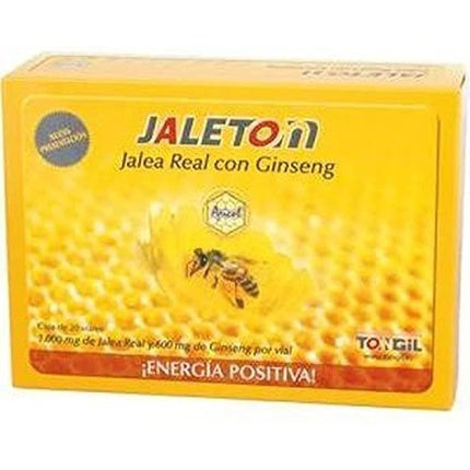 Apicol Jaleton Jalea Real And Ginseng 20 Ampoules