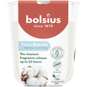 Bolsius Fragrance Glass 80/73 True Scents Fresh Cotton