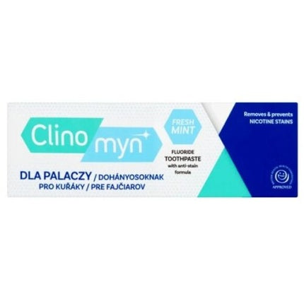Clinomyn Smoker's Toothpaste 75ml - Effective Against Stains