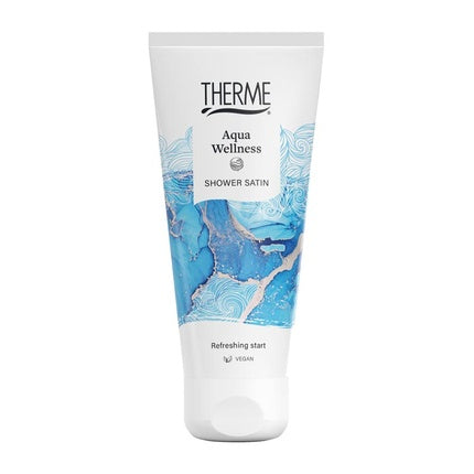 Therme Shower Gel Satin Aqua Wellness Refreshing Body Wash