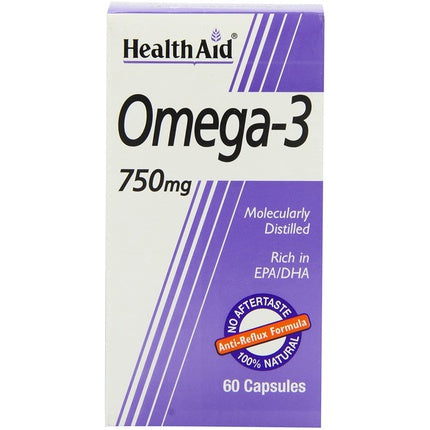 Healthaid Omega 3 750 Mg - 60 Capsules