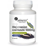 Aliness Black Seed Oil 1000mg per Daily Dose Ethiopian Black Seed
