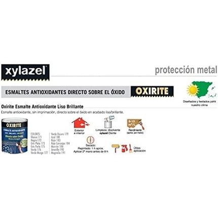 Xylazel Oxirite Metal Enamel 750 Ml Yellow