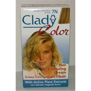 Clady Hair Color Cream Permanent Oxidizing Color No. 7 Blonde