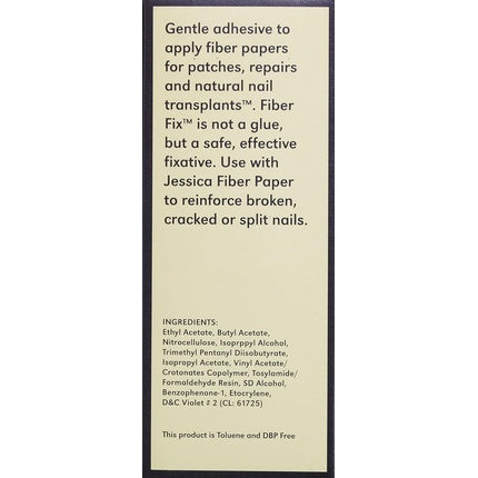 JESSICA Fiber Fix Nail Adhesive 14.8ml