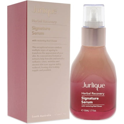 Jurlique Herbal Recovery Signature Serum Face Neck and Décolletage Anti-Wrinkle Serum For All Skin Types 50ml