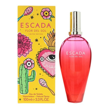 Escada Flor Del Sol Eau De Toilette Spray 100ml