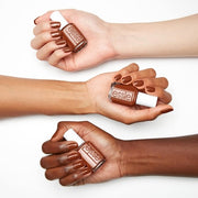 Essie Nail Polish Cream Finish for Colour Intense Nails #821 row with the flow Brown