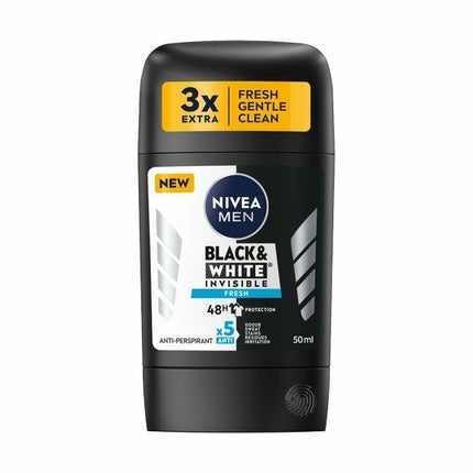Nivea Black & White Invisible Fresh Antiperspirant 50 Ml