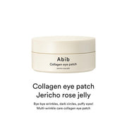 Abib Collagen Eye Patch Jericho Rose Jelly Vegan Collagen Transparent Hydrogel Under Eye Mask