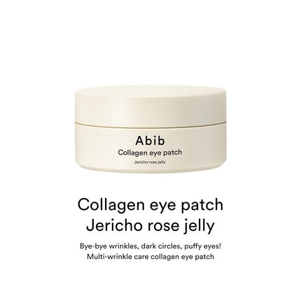 Abib Collagen Eye Patch Jericho Rose Jelly Vegan Collagen Transparent Hydrogel Under Eye Mask