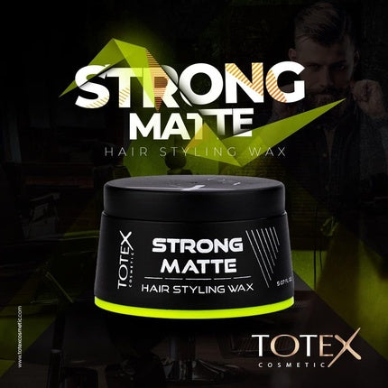 Totex Hair Men Styling Hair Wax Strong Hold Texture Matte Natural Matte Look Finish 150ml Pear