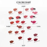 Objet Lip Stain Unique Paint Tube Design Velvet Matte Tint Long-Lasting