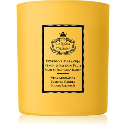 Essencias de Portugal Saudade Natura Peach & Passion Fruit Candle - 180 g