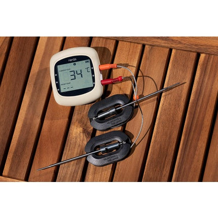 HerQs EasyBBQ Pro Smart Wireless Meat Thermometer