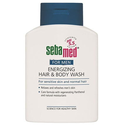 Sebamed Shower Gel And Shampoo 2 In 1 For Men Energizing Hair & Body Wash 200 Ml