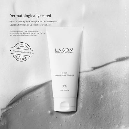Lagom Cellup Ph Cure Foam Cleanser - Low pH Skin Barrier Protection