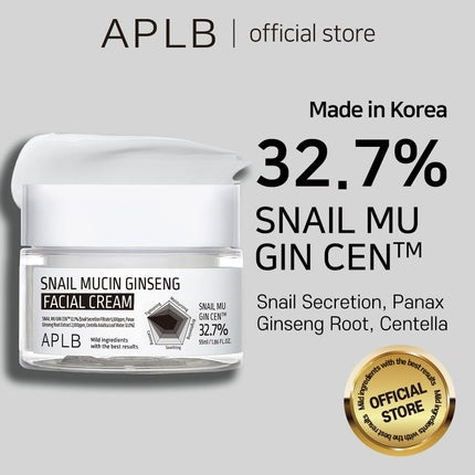 Aplb Snail Mucin Ginseng Facial Cream 327