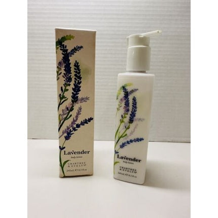 Crabtree & Evelyn Lavender Body Lotion 8.3 Oz Pump Bottle