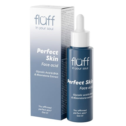 Fluff In Your Soul Perfect Skin Face Acid Peeling With Glycolic Acid & Bha 40ml