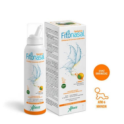 Aboca Pediatric Fitonasal Nasal Spray for Children's Nose 125ml