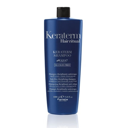 Fanola Keraterm Shampoo With Keratin For Frizzy Hair 1000ml