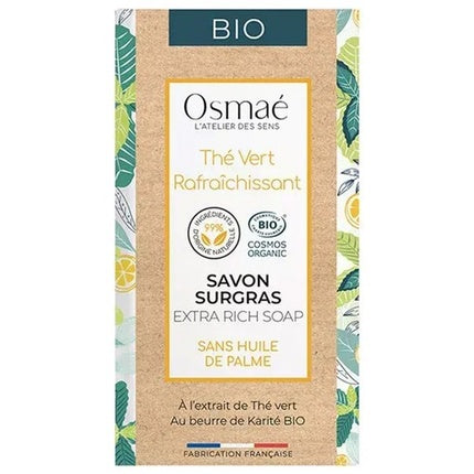 Osmae Moisturizing Soap Green Tea Organic 150g