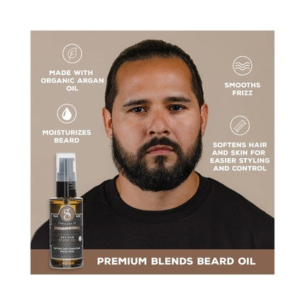 Suavecito Premium Blends Beard Oil Leave-In Beard Conditioner 1 oz Bay Rum