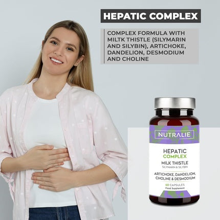Milk Thistle Liver Complex 2092mg with Artichoke and Dandelion Detox Cure - Choline