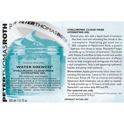Peter Thomas Roth Water Drench Hyaluronic Cloud Mask Hydrating Gel with Hyaluronic Acid - White