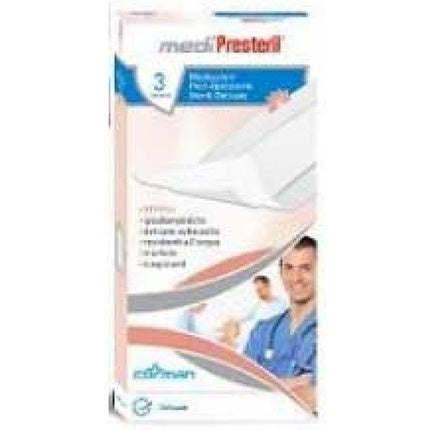 Corman Adhesive Bandages Size 10x15cm - Pack of 3