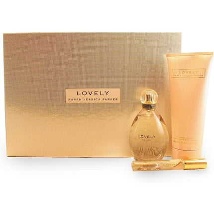 Sarah Jessica Parker Lovely Gift Set 100ml EDP + 200ml Body Lotion + 10ml Roller Ball