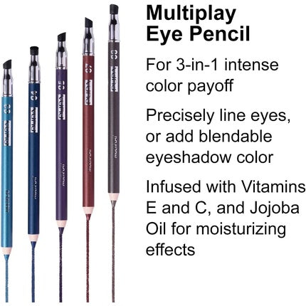 Pupa Milano Multiplay Eye Pencil 73 Rosewood Dream for Women 0.04 oz