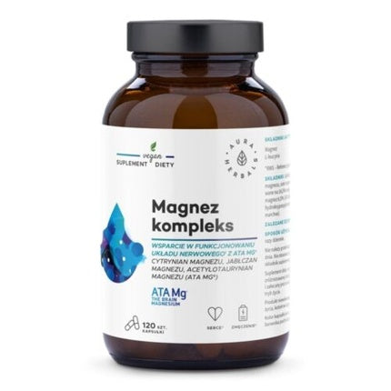 Aura Herbals Magnesium Complex 120 Capsules
