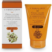 L'Erbolario Tan Accelerating Cream with Jojoba Oil SPF 15