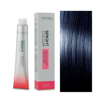 Eurostil New Bright Colour Hair Dye No 11 Black Blue Black