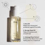 Ouai Hair Oil Travel Size Heat Protectant for Frizz Control