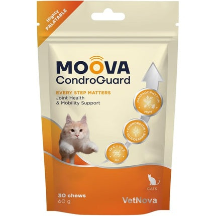 Vetnova Moova Condroguard for Cats 30 Chews