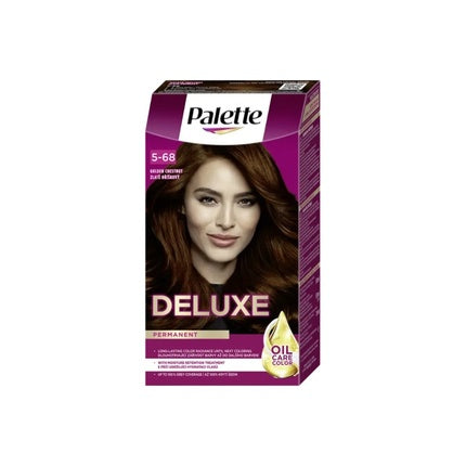 Palette Deluxe 5-68 Golden Hazelnut Hair Color