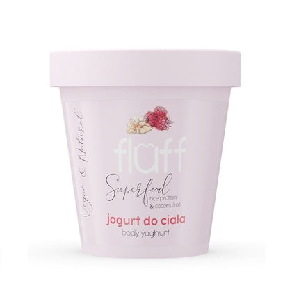Fluff Body Yoghurt Raspberry With Almonds 180ml