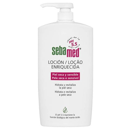 Sebamed Rich Lotion 1000ml Moisturizing Body Lotion
