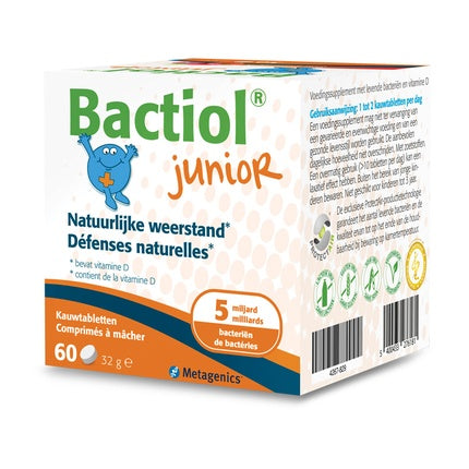 Metagenics Bactiols Junior Chewable Tablets